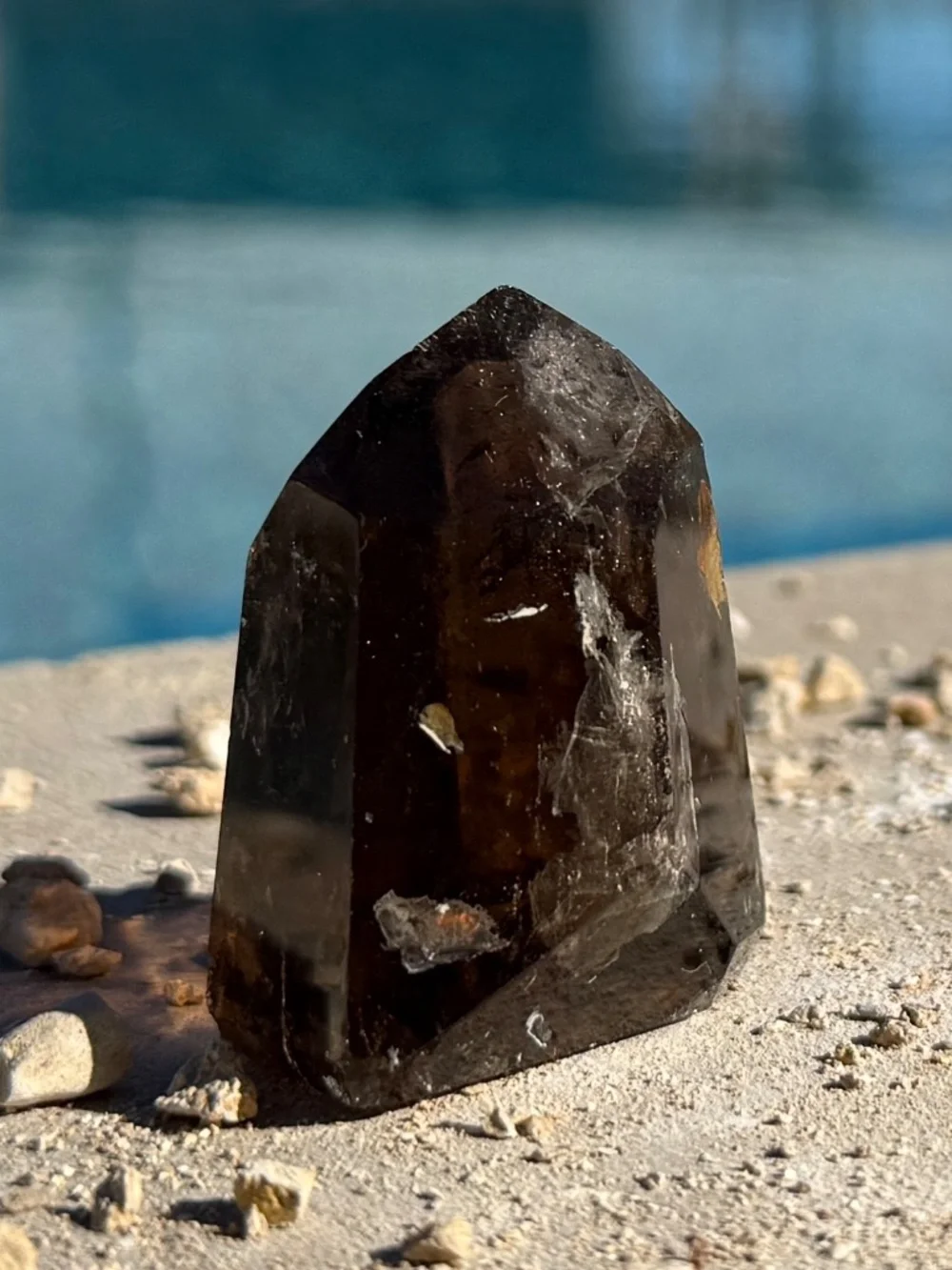 Colorado Dark Smoky Quartz Point Tower